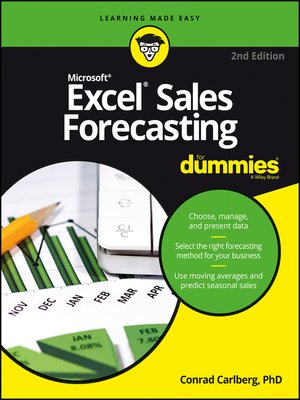 cover image of Excel Sales Forecasting For Dummies